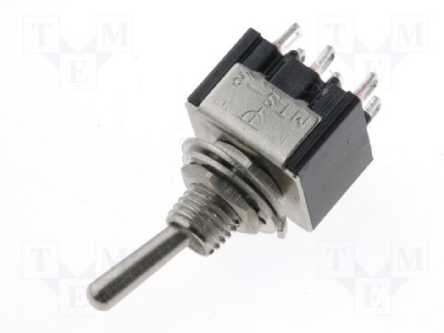 TSM202A1 Превключвател: ЦК ключ; 2 позиции; DPDT; ON-ON; 3A/250VAC; 20m? CK17